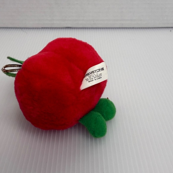 Del Monte CHRISTMAS YUMKINS 11 Fruit Vegetable Stuffed Plush Ornaments 1991 - Picture 9 of 15